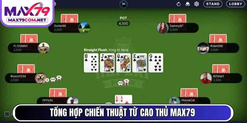 Tổng hợp chiến thuật từ cao thủ MAX79